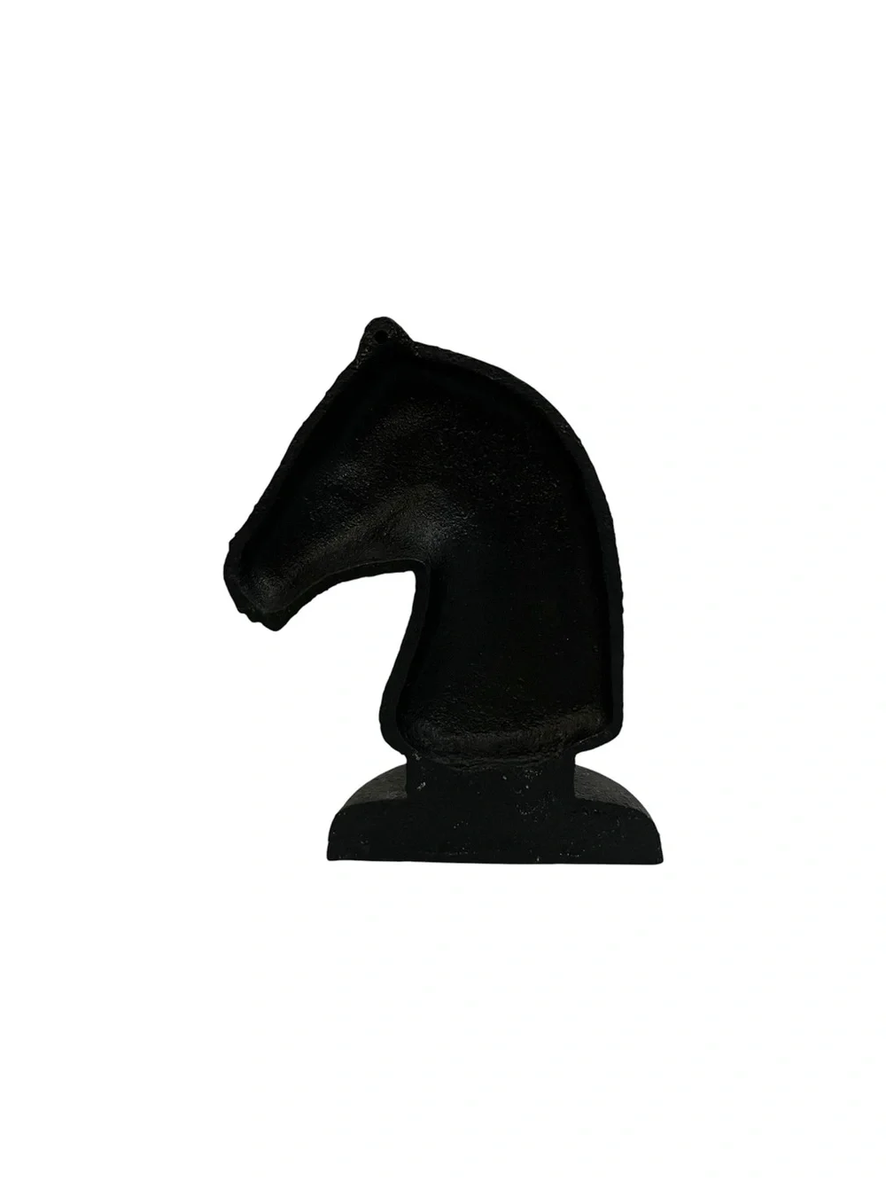 Vintage Metal Cast Iron Horse Head Bookend / Doorstop 6”